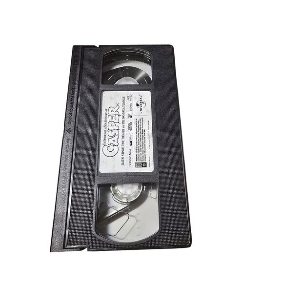 The Spooktacular New Adventures of Casper VHS Tape clamshell untested - Picture 3 of 3